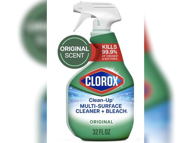 Lot 96-182400 - Clorox Clean-Up All Purpose Cleaner Spray with Bleach, Spray Bottle, Original, 32 fl oz

New