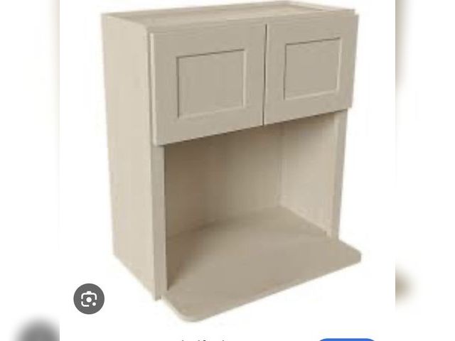 Lot 96-194001 - Microwave shelf cabinet, approx 19x33x36”, varies from stock photo, new