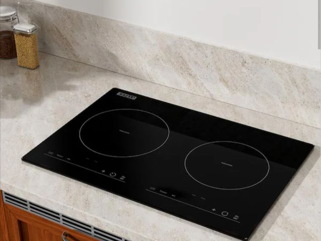 Lot 96-167014 - Empava 
20.5 in. Portable Electric Modular Induction Cooktop Smooth Surface in Black with 2 Elements...