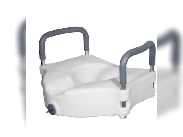 Lot 96-162613 - Drive Medical
Elevated Raised Toilet Seat with Removable Padded Arms

New