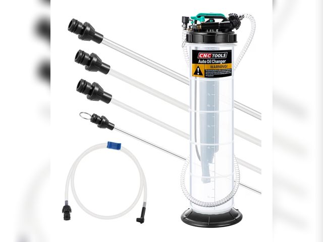 Lot 96-177421 - 2.5 Gallon/9.5 L Manual Pneumatic Fluid Extractor, Automotive Oil Extractor Pump Oil Vacuum Changer ...