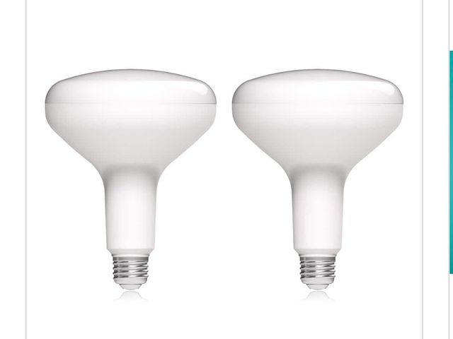Lot 96-191618 - EcoSmart 75-Watt Equivalent BR40
Dimmable Energy Star LED
Flood Light Bulb Bright White (2-Pack) New