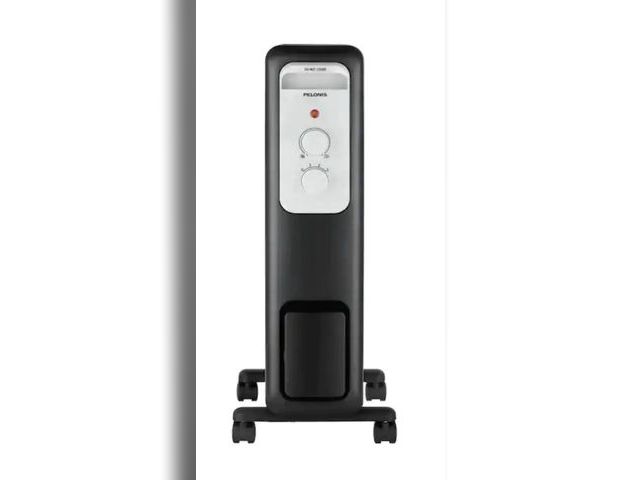 Lot 96-198977 - Black 1500W Electric 3 Speed Oil-Filled Radiant Space Heater for Medium Room Appears lightly used un...