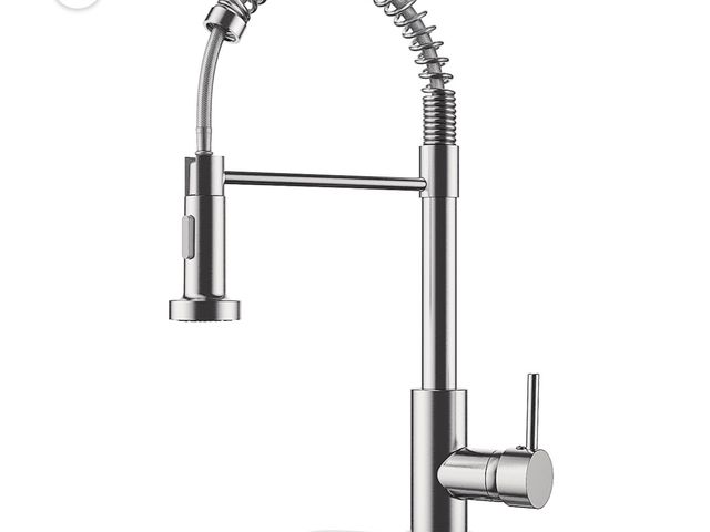Lot 96-230573 - Kitchen pull down faucet Appears unused