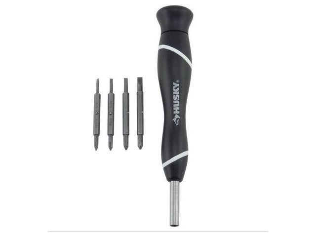 Lot 96-230413 - Husky
8-in-1 Precision Slotted and Philips
Screwdriver
New
