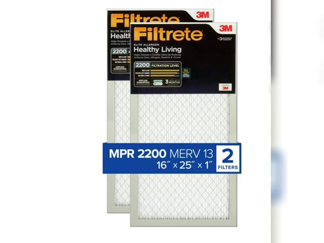 Lot 96-178499 - 10 Pack Filtrete Elite Allergen Reduction Filter EA01-2PK-1E, 16 in x 25 in x 1 in New MSRP $215