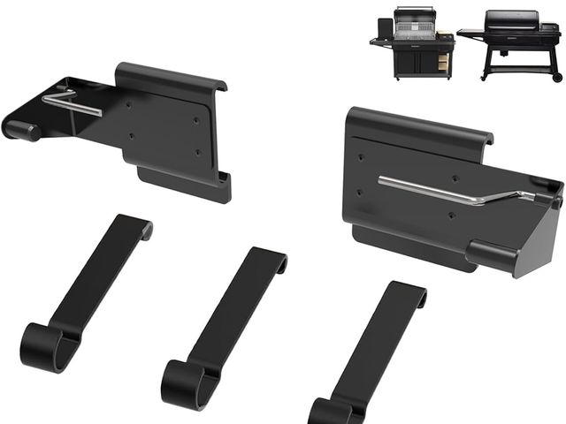 Lot 96-162077 - BAC644 Paper Towel Roll Holder for Traeger Grills P.A.L. Pop-And-Lock Roll Rack, Traeger Ironwood, T...