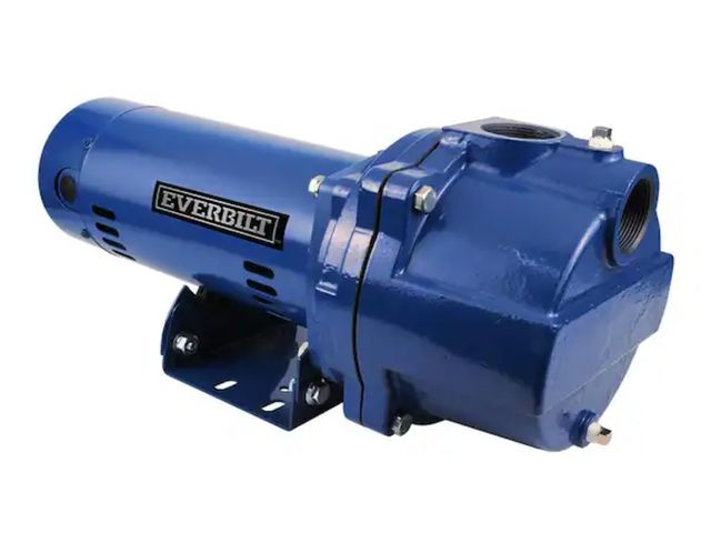 Lot 96-165040 - Everbilt
1-1/2 HP Cast Iron Lawn Irrigation Pump
Used Untested 
Msrp $459.00