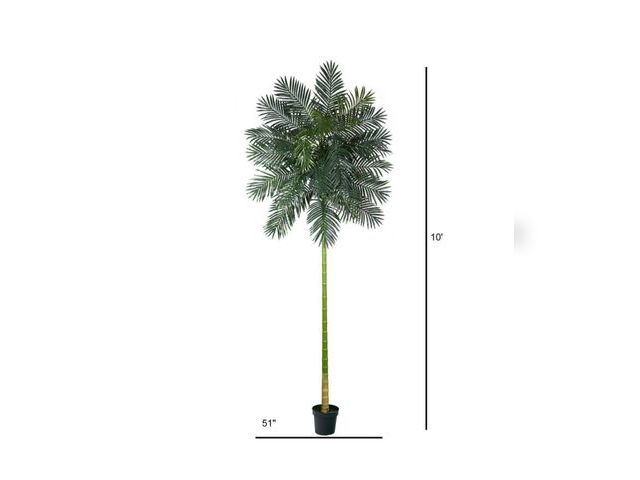 Lot 96-166613 - Nearly Natural
10 ft. Golden Cane Artificial Palm Tree
MSRP $168.99
New