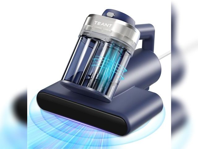 Lot 96-210097 - Mattress Vacuum Bed Vacuum Cleaner with 253.7nm UV-C Light, Hyper Helix Motor with 16kPa Strong Suct...