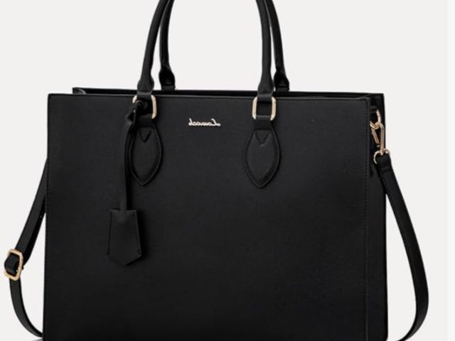 Lot 96-181647 - LOVEVOOK Women's 15.6 Inch Laptop Tote Briefcase Business Office Bag
New