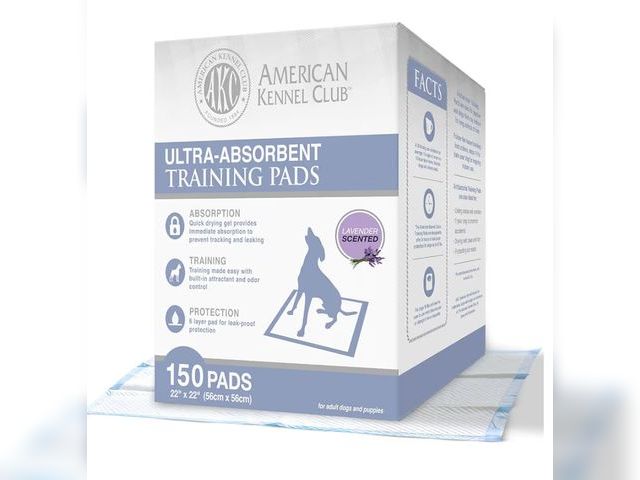 Lot 96-186646 - American Kennel Club Ultra Absorbent Odor Control Scented Training Pads For Dogs Leak-proof Quick Dr...