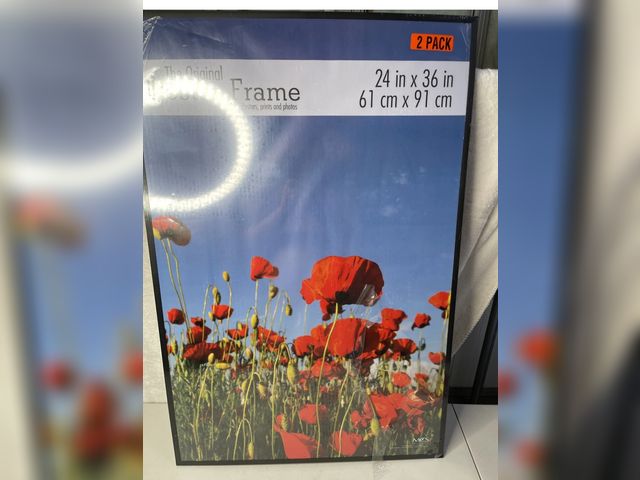 Lot 96-175780 - Poster Frame 
Appears Lightly Used
