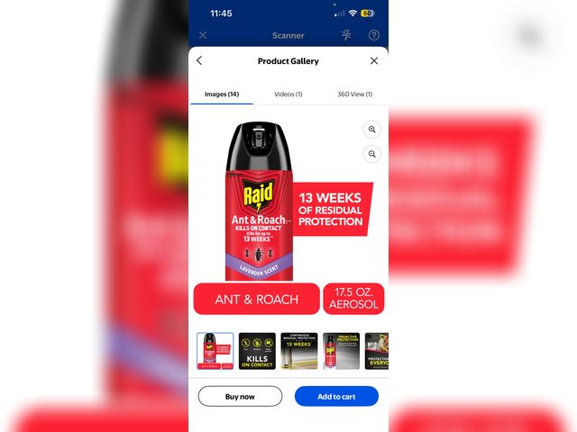 Lot 96-200483 - Raid Ant &amp; Roach Insect Killer, Indoor Insecticide, Residual Killing Power, Lavender Scent, 17.5...