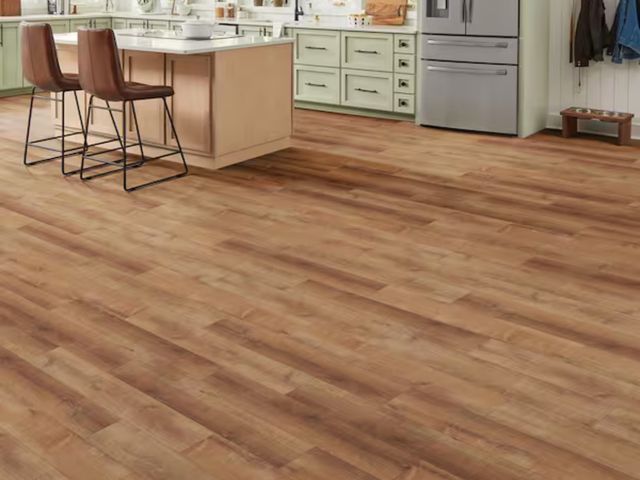 Lot 96-175717 - Approximately 75sq ft Lifeproof 
Trail Oak 22 MIL x 8.7 in. W x 59 in. L Click Lock Waterproof Luxur...