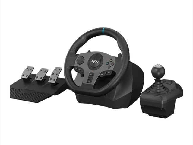 Lot 96-180952 - PXN V9 Gaming Steering Wheel, 270/900 Degree with Pedals and Shifter for Xbox One, Xbox Series S/X,P...