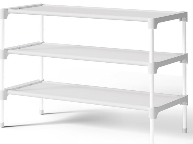 Lot 96-190199 - Kitsure Shoe Rack - Non-Woven Shoe Rack Shelf, Shoe Organizer for Closet, Entryway, Garage &amp; Cor...