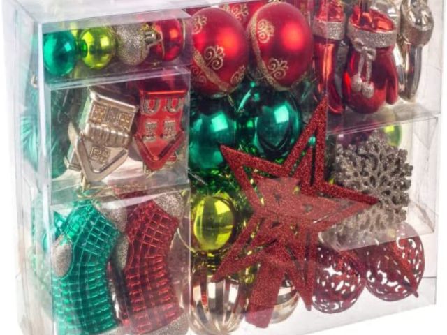 Lot 96-166064 - Christmas Ornaments
New. Actual item may vary slightly from stock photo