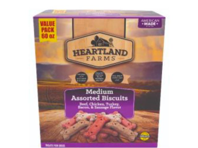 Lot 96-141195 - Heartland Farms Assorted Biscuits Medium, 60 oz New