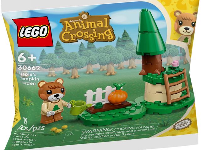 Lot 96-165589 - LEGO Animal Crossing Maple's Pumpkin Garden 30662

New
