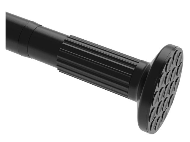 Lot 96-165696 - Tension Curtain Rod, 51-145 Inches,Spring Shower Tension Curtain Rod, Closet Rod, for Windows or Sho...