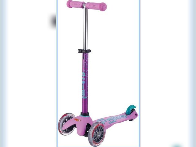 Lot 96-178055 - Micro Kickboard - Mini Deluxe - Three Wheeled, Lean-to-Steer Swiss-Designed Micro Scooter
New (Box i...