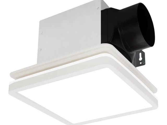 Lot 96-163040 - Akicon Bathroom Exhaust Fan with Light, 80CFM 2.0 Sones Exhaust Fan for Bathroom Ceiling, 15W Dimmab...