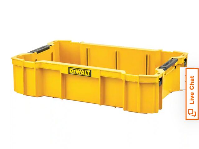 Lot 96-165140 - DeWalt TOUGHSYSTEM 2.0 Deep Tray (2 Pack) New