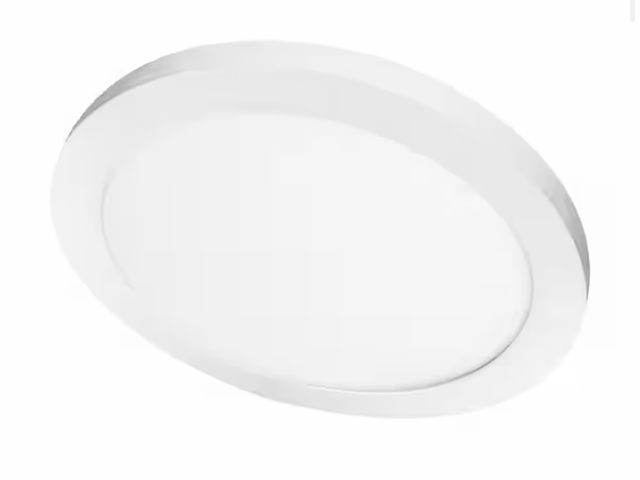 Lot 96-162806 - Commercial Electric
15 in. 22.5-Watt Dimmable White Integrated LED 1650 Lumens Round Flat Panel Flus...