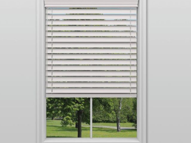 Lot 96-179921 - Cordless 2 Inch Faux Wood Blinds 
New