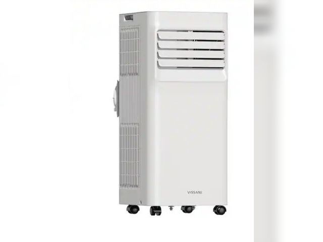 Lot 96-162206 - Vissani
6,000 (DOE) BTU 115-Volt Portable Air Conditioner for 250 sq. ft Rooms in White, Powered by ...
