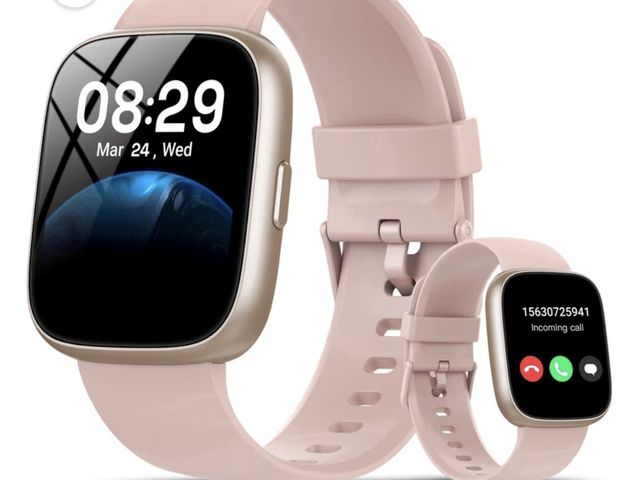 Lot 96-232929 - Smart Watch Fits for Android and IPhone, Smartwatch for Women Men with Alexa Built-in, 1.83" HD Touc...