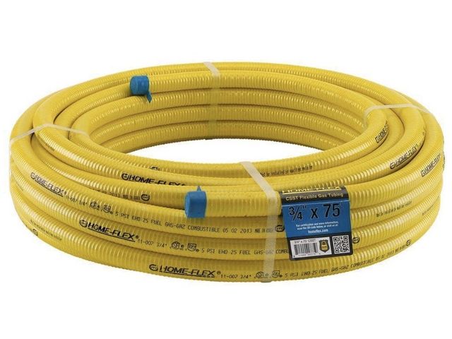 Lot 96-180214 - HOME-FLEX 3/4 in. CSST x 75 ft. Corrugated Stainless Steel Tubing MSRP $211
New