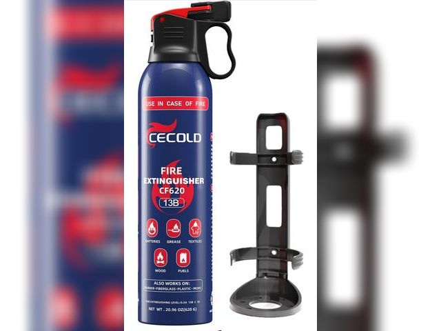 Lot 96-176800 - Fire Extinguisher  - 4 in-1 Fire Extinguishers for The House
4 canisters