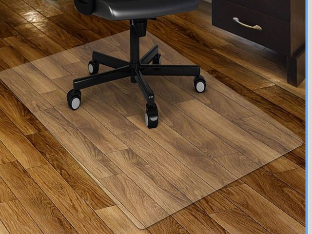 Lot 96-187493 - Kuyal Clear Chair mat for Hard Floors 36 x 48 inches Transparent Floor Mats Wood/Tile Protection Mat...