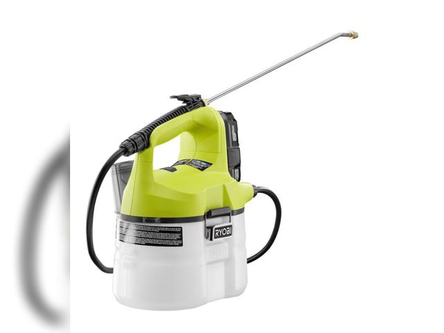 Lot 96-211290 - Ryobi ONE+ 18-Volt Lithium-lon Cordless Chemical Sprayer New MSRP $110