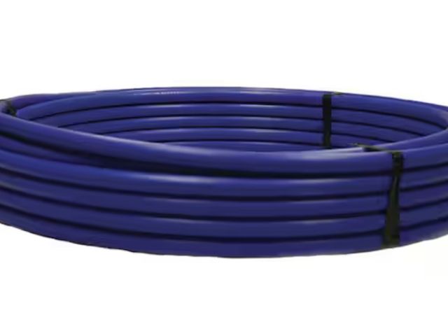 Lot 96-226249 - 1 in. x 100 ft. CTS 250 PSI NSF Poly Pipe in Blue MSRP $106 New
