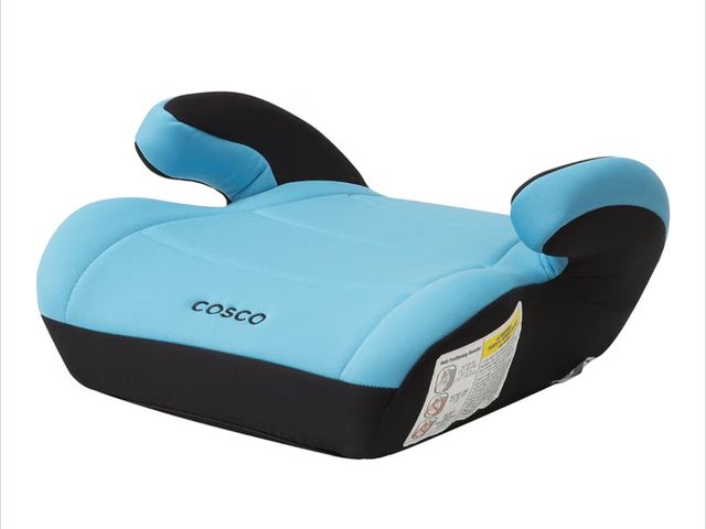 Lot 96-181274 - Cosco Topside Backless Booster Car Seat, Lightweight Booster Seats for Cars 40-100 lbs, Backless Boo...