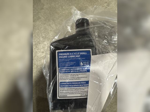 Lot 96-182166 - Engine Lubricant for Ryobi Pressure Washer

New