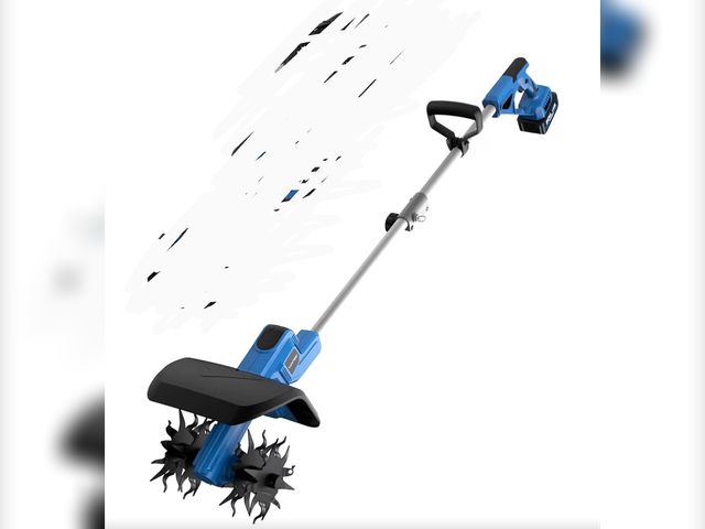 Lot 96-177581 - LUXTER 20V Cordless Tiller for Gardening 8.6 Inch Electric Garden Cultivator with 48 Steel Tines Lig...