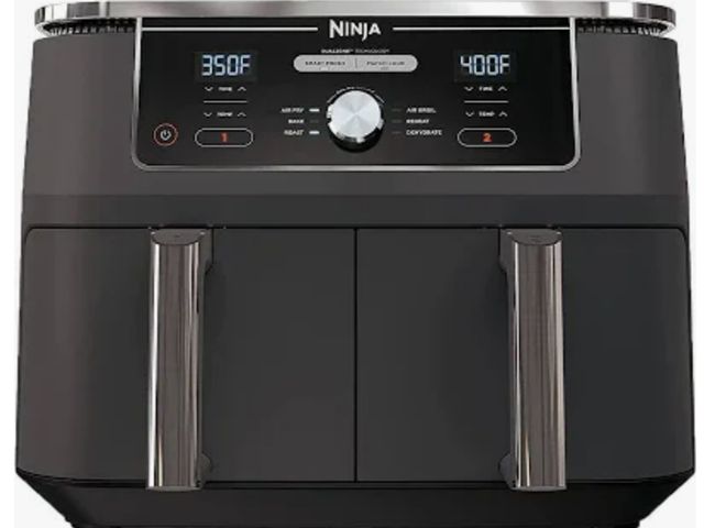 Lot 96-183931 - Ninja Foodi 6-in-1 10-qt. XL 2-Basket Air Fryer with DualZone Technology
Used Untested 
Msrp $230.00