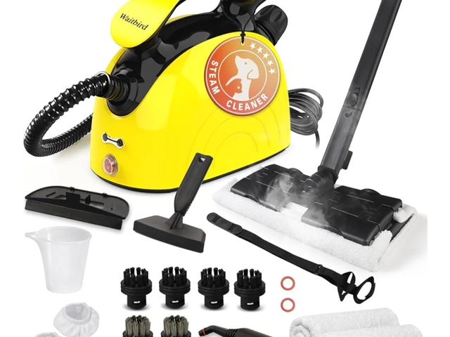 Lot 96-173635 - Steam Cleaner, Multipurpose Powerful Steamer with 21 Accessories, 248°F High-Temperature Steam for F...