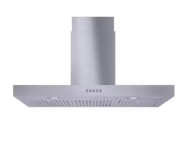 Lot 96-163166 - Vissani
Lora 36 in. 350CFM Convertible T-Shape Wall Mount Range Hood in Stainless Steel with Charcoa...