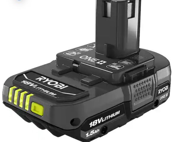 Lot 96-167171 - RYOBI ONE+ 18V Lithium-Ion 1.5 Ah Battery
New