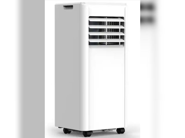 Lot 96-232435 - Electactic Portable Air Conditioner Cools up to 342 sq. ft. w/ Dehumidifier and Remote in White Exac...