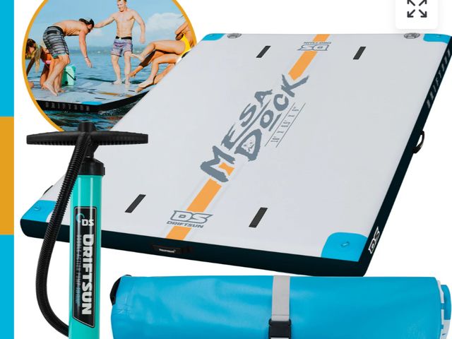 Lot 96-172125 - Driftsun 10ft x 6.5ft Mesa Dock Inflatable Floating Water Platform
MSRP $519.99
New