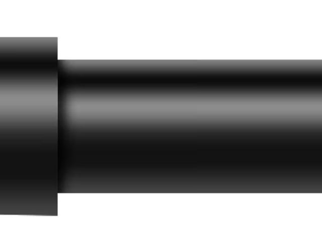 Lot 96-181629 - Curtain Rods for Windows 48 to 84 Inch(4-7 Feet),Black 1'' Diameter Drapery Rods with End Cap Style ...