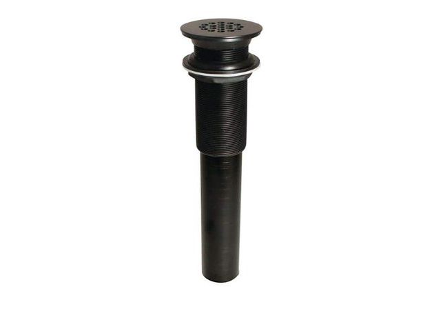 Lot 96-164561 - KEENEY 1-1/4 in. Open Grid Bathroom Sink Drain without Overflow, Oil Rubbed Bronze
New