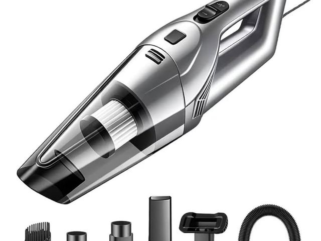 Lot 96-232768 - Car Vacuum Cleaner Powerful Suction, No Charging Required Use. Equipped with A High-Performance Moto...