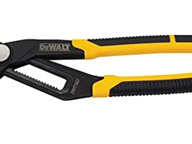Lot 96-164803 - Dewalt 10-inch Straight Jaw Pushlock Pliers Unused
